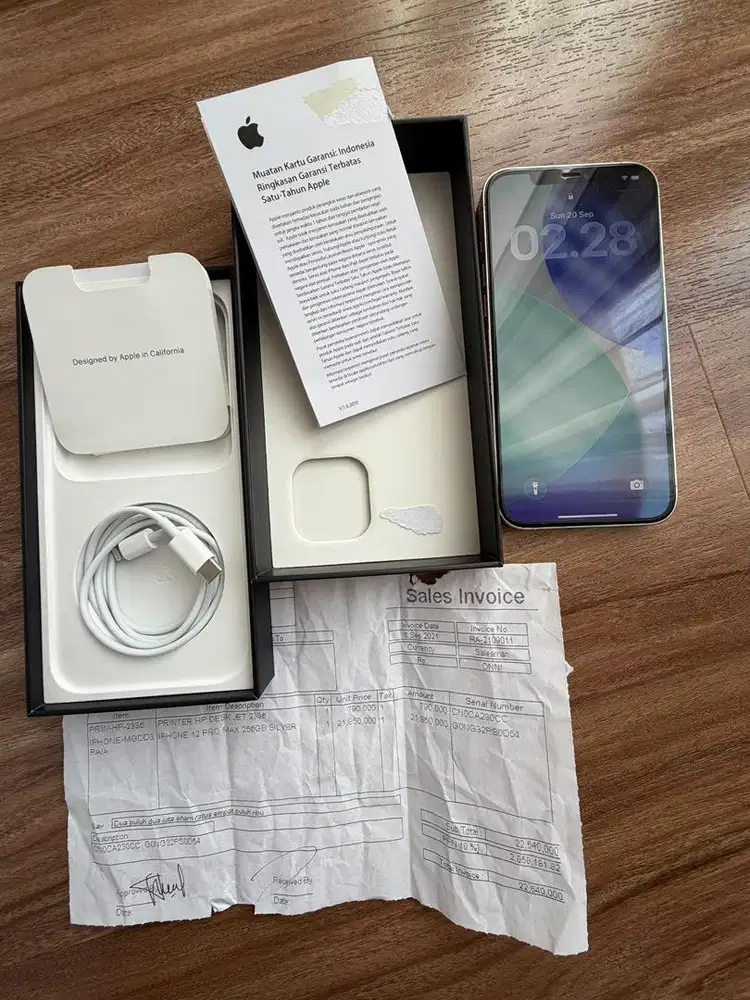 IPHONE 12 PRO MAX | 256 GB TANGAN PERTAMA