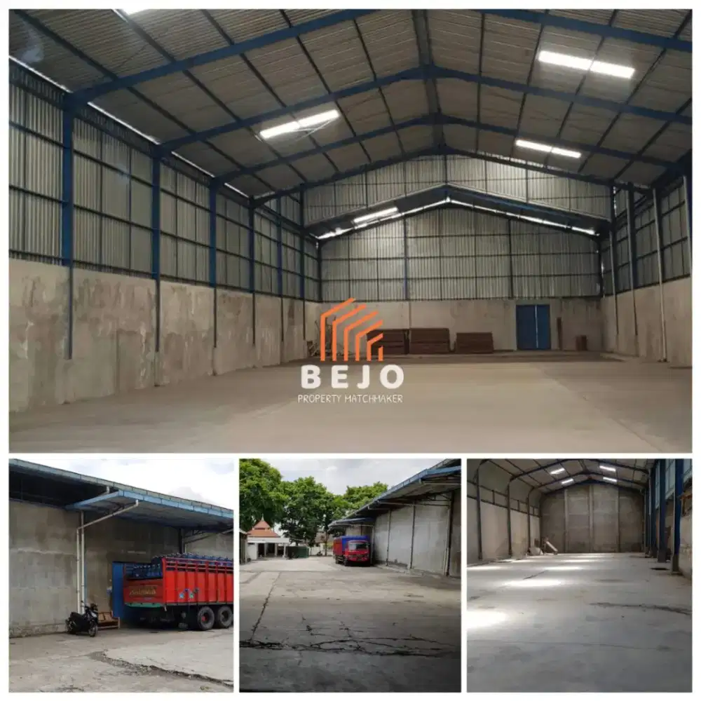 Disewakan gudang besar dekat Jl Solo akses jontainer