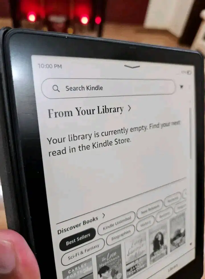 Kindle paperwhite 11th 32gb signature edition
