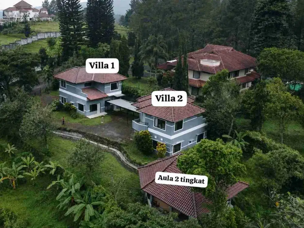 Dijual 2 villa bukit pinus prigen 2lantai