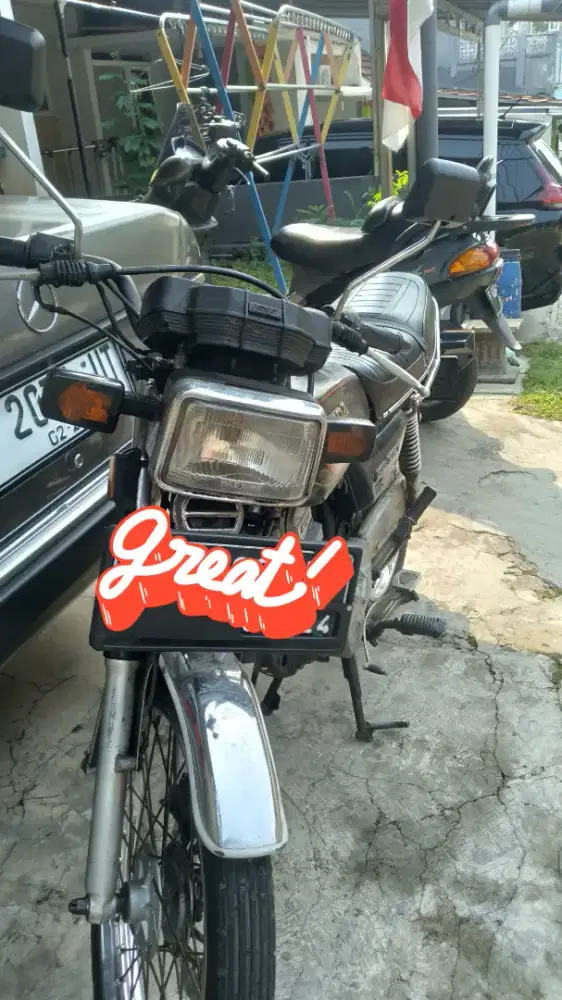 Honda GL 100 tahun 1989 standar