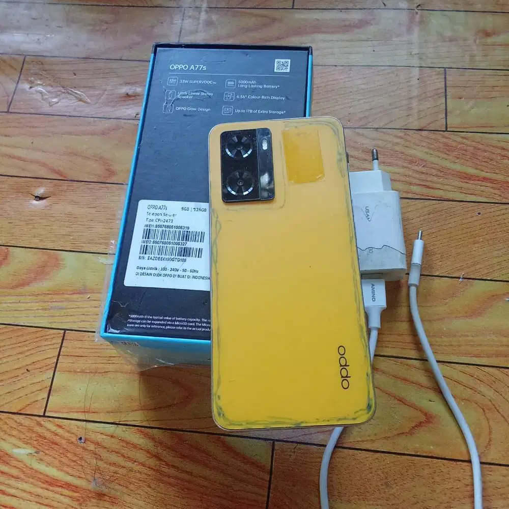 Oppo A77s 8GB/128GB - Bekas
