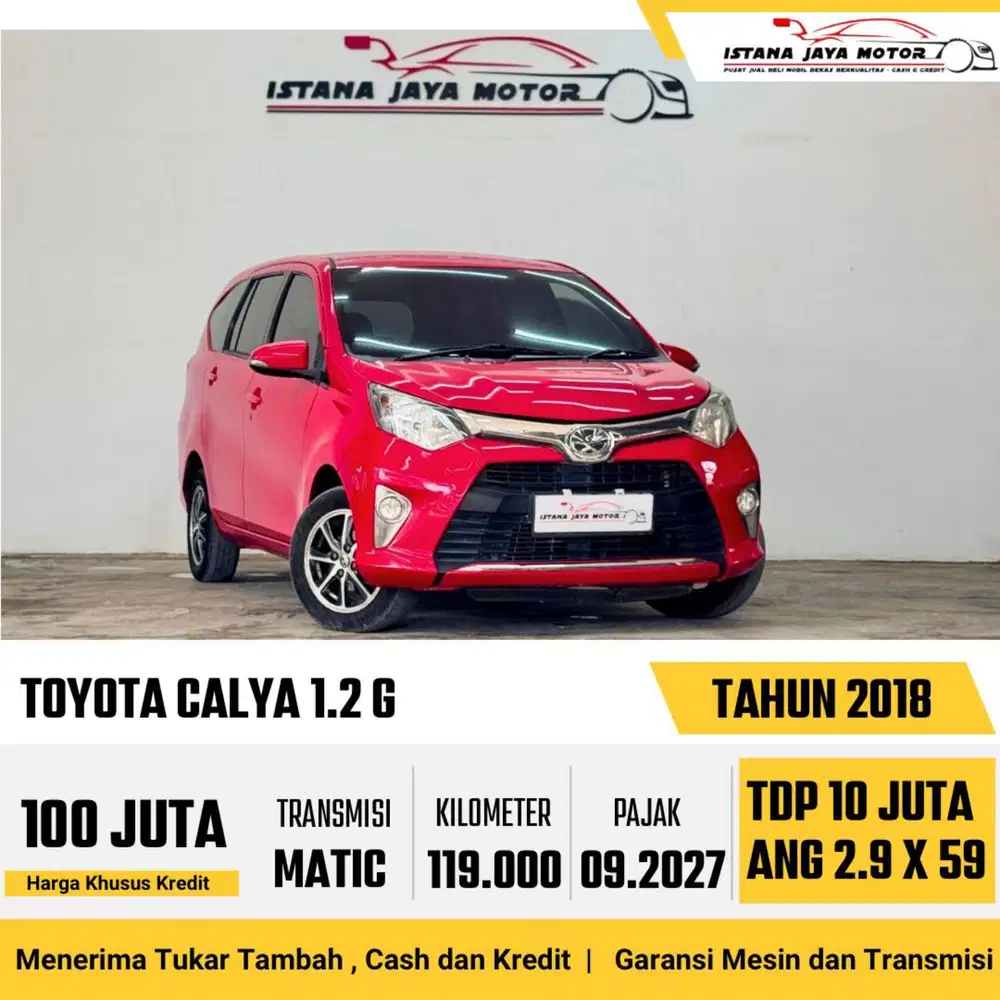 TOYOTA CALYA 1.2 G 2018