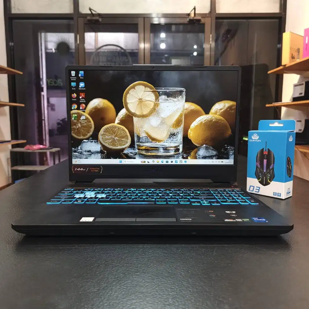 LAPTOP GAMING MURAH//ASUS TUF F15-FX506H//RTX 2050(4GB)