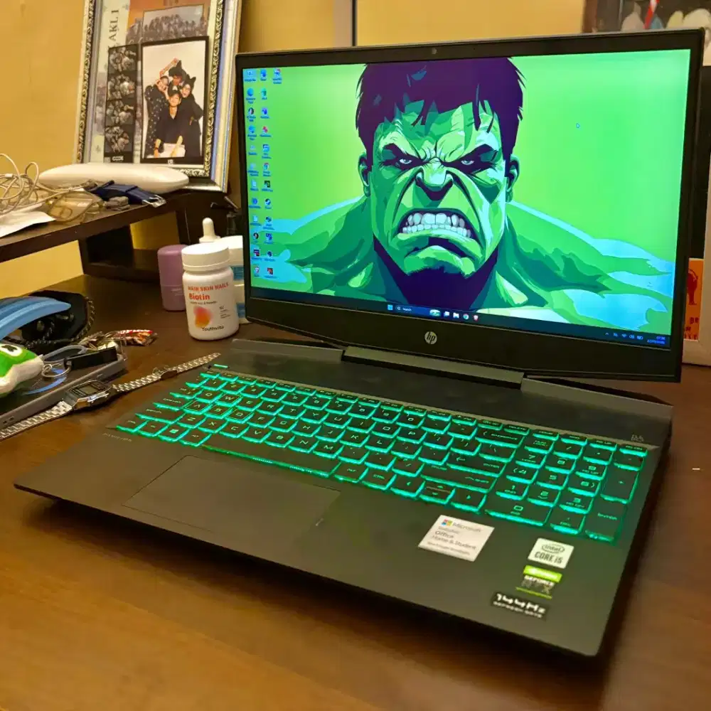 Laptop Gaming HP RTX 2060 16gb 512gb TT Rog asus tuf ssd ram lenovo