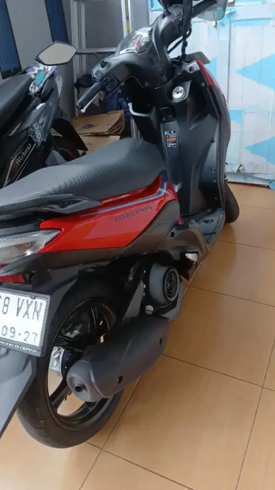 Yamaha Gear merah thn 2022 bekas