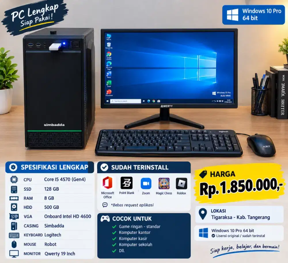 Core I5 4570 (GEN 4)
