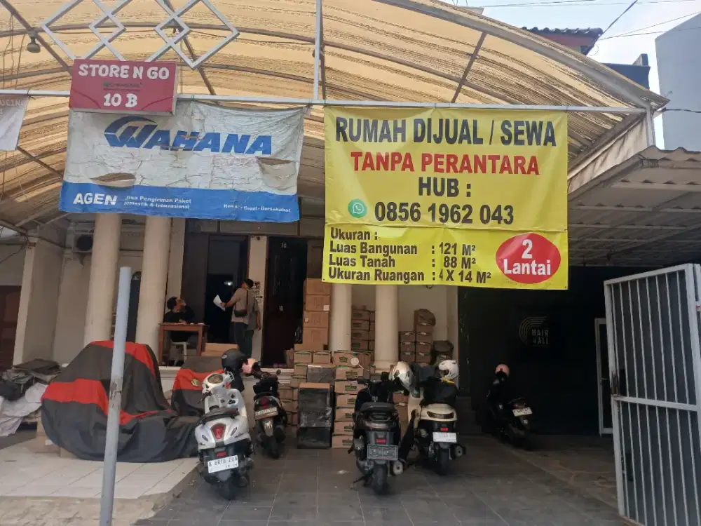 Disewakan/Jual Bangunan Komersil Lokasi Strategis