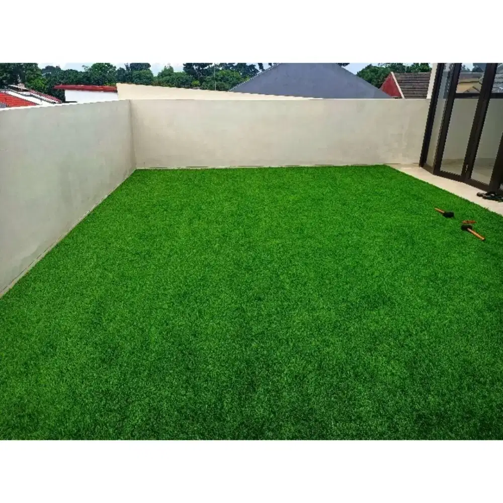 rumput sintetis 2x3 bekas mulus
