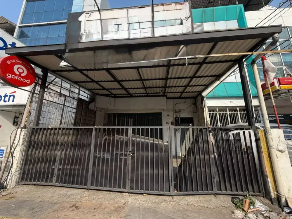 Ruko 3 Lantai Strategis Pinggir Jalan Raya di Tanjung Duren Luas 150 Meter