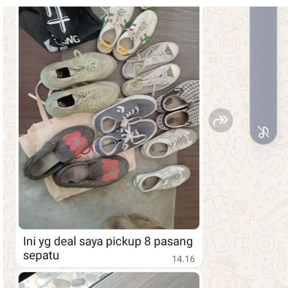 takeover bisnis usaha cuci sepatu cikarang tanpa ruko bisa jalan