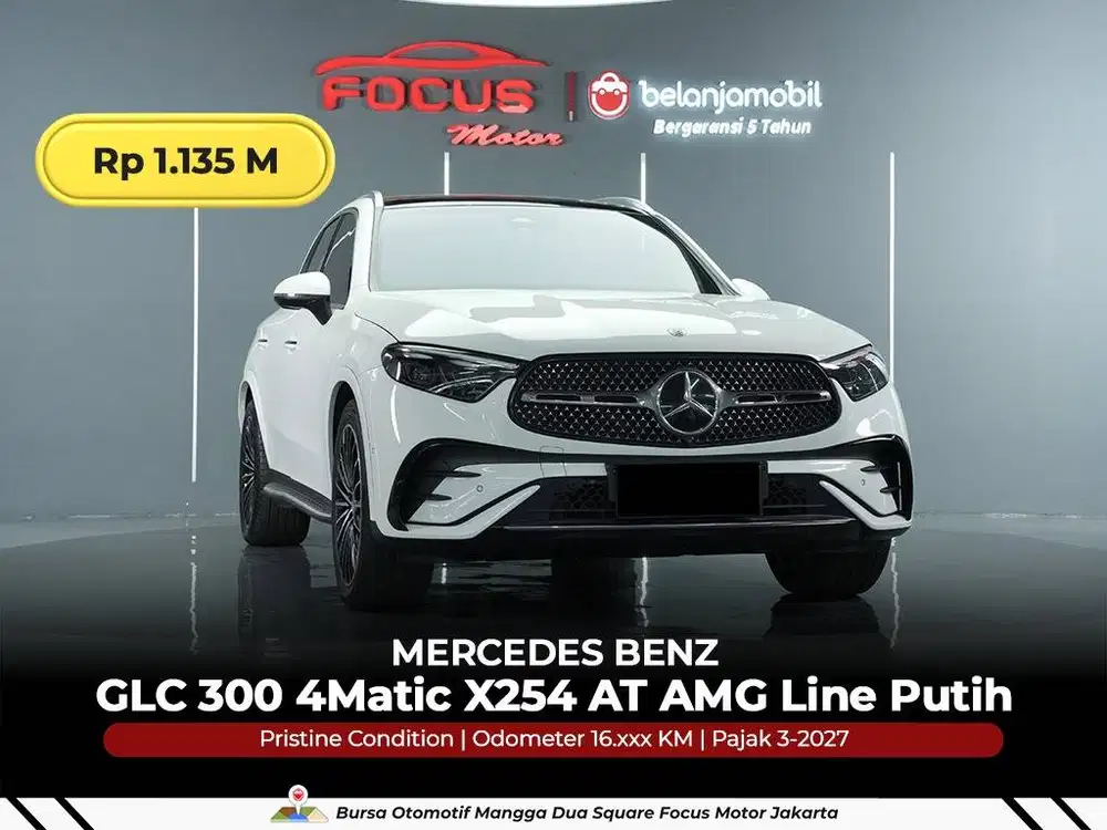 [GARANSI 5TH] Mercedes Benz Mercy GLC300 GLC 300 4Matic 2023/2024/2025