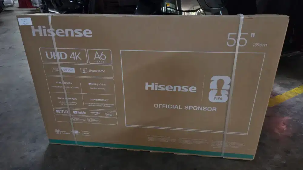Smart TV LED HISENSE 55A6Q UHD 4K BNIB