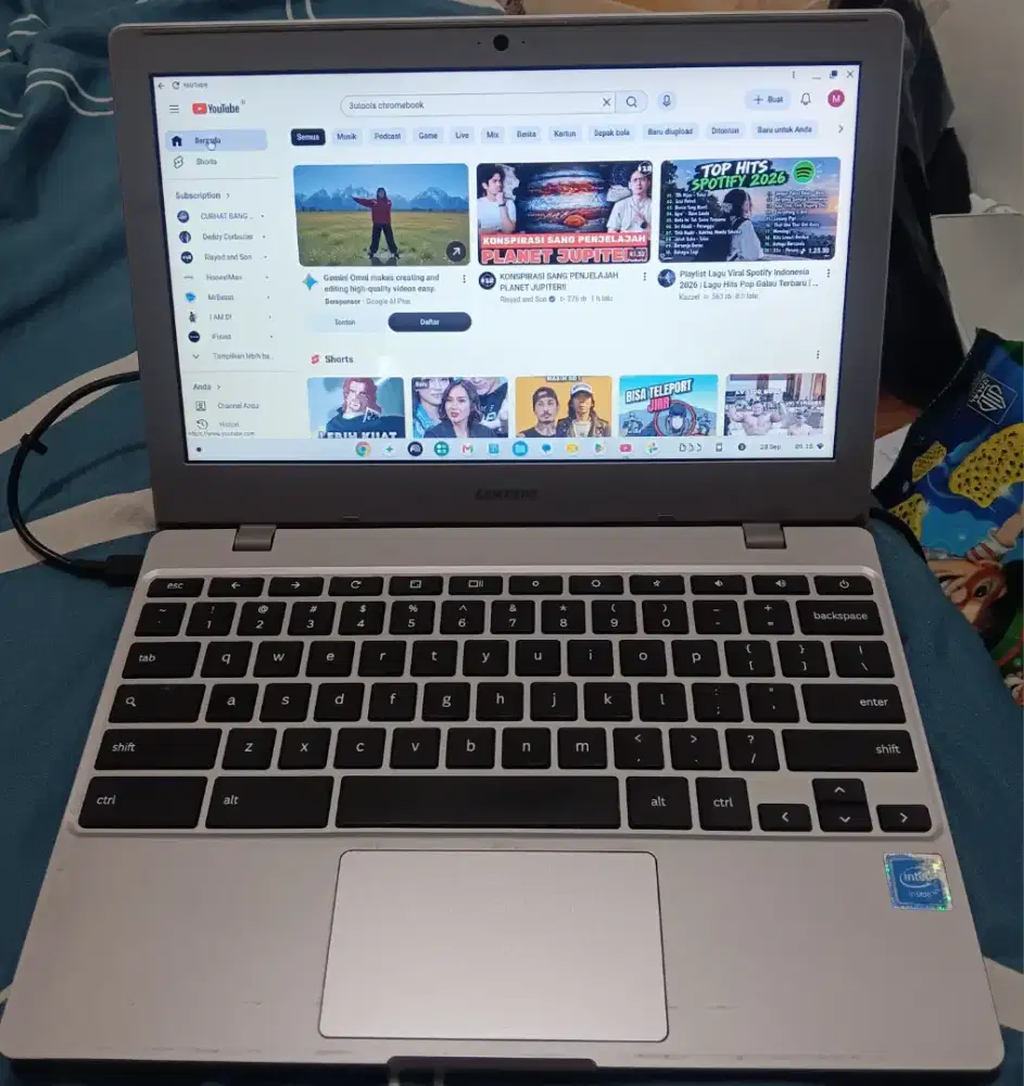 Laptop samsung chromebook 4