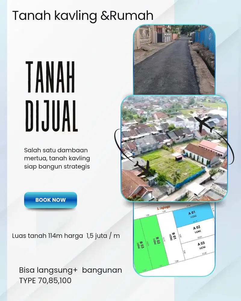 KAVLING TURI RAYA TANJUNG SENANG WAYKANDIS