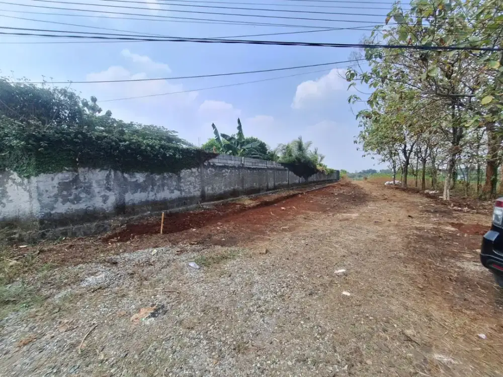 5 Menit Jalan Raya Bomang Kavling Murah Tajur Halang Free SHM