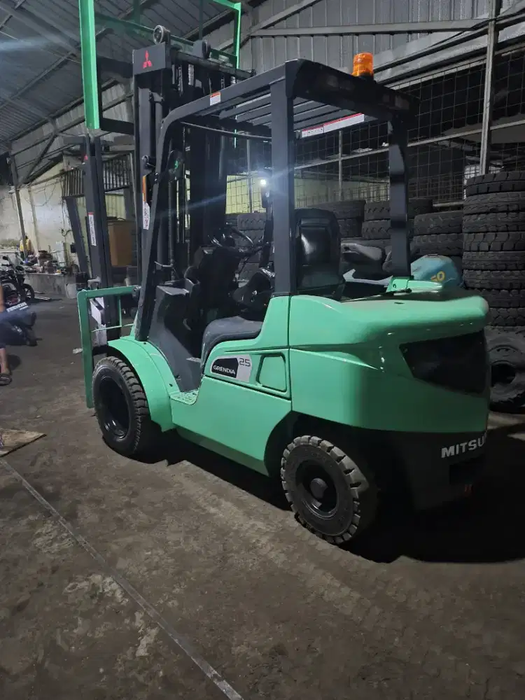 Forklift 2,5 Ton Mitsubishi 2020 siap pakai