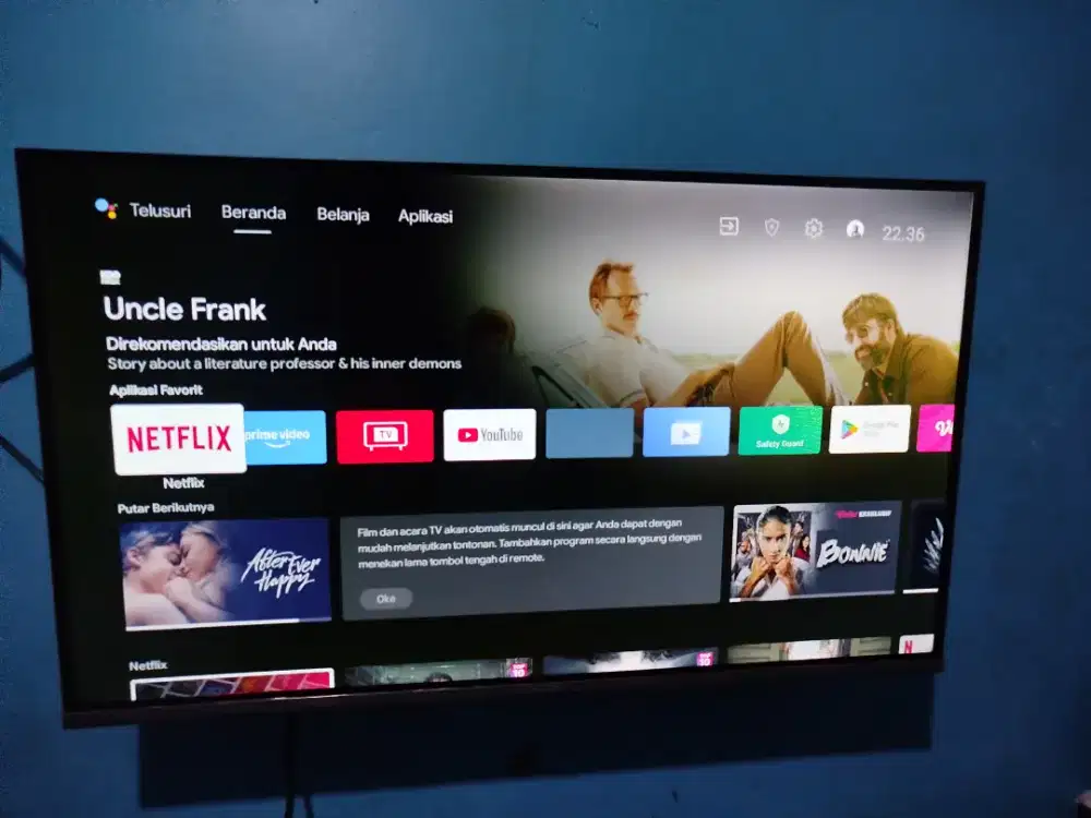 Tv led android tv TCL iffalcon 32 inc gres