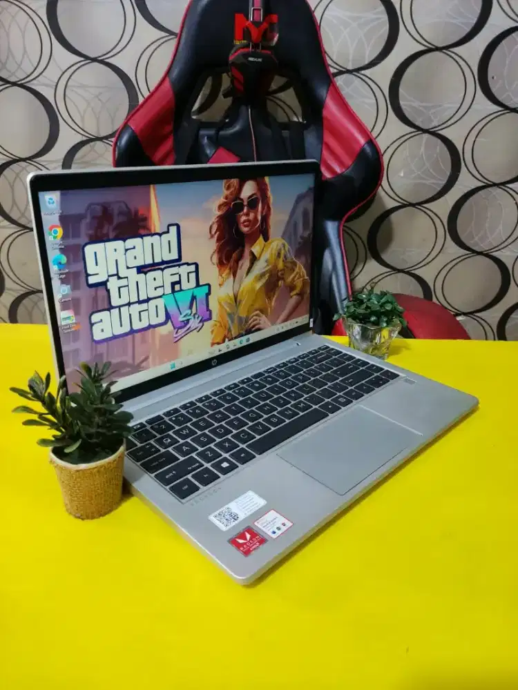 Laptop Tipis HP ProBook Ryzen 5 RAM 8GB Fingerprint Aman.