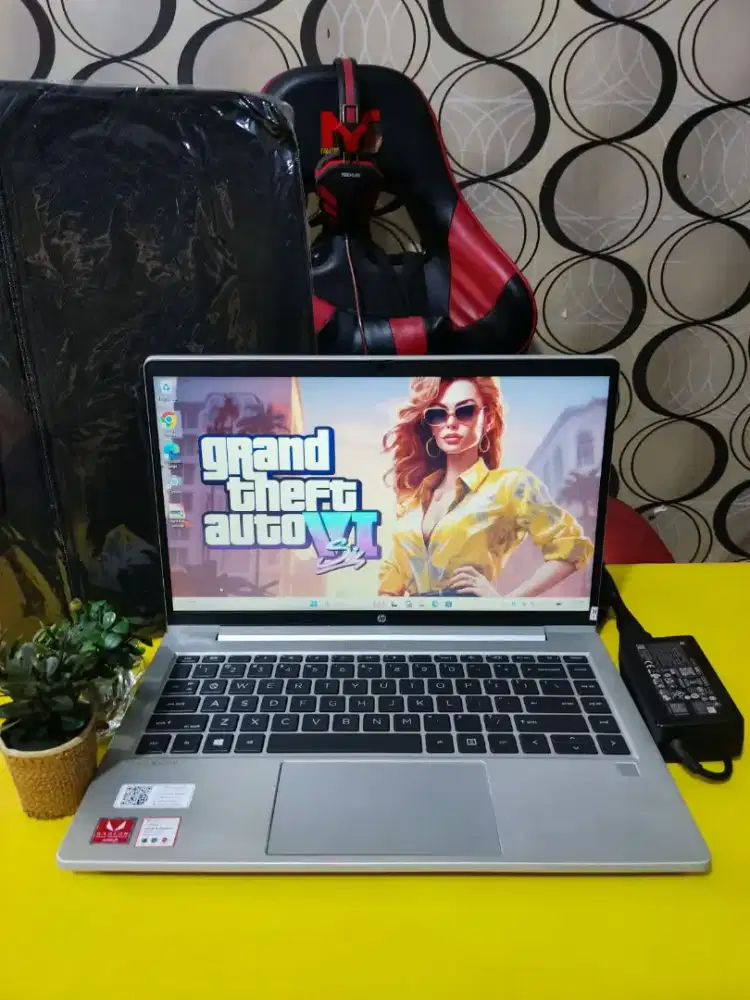 HP ProBook 445 Ryzen 5 5600U SSD Samsung Mulus Like New