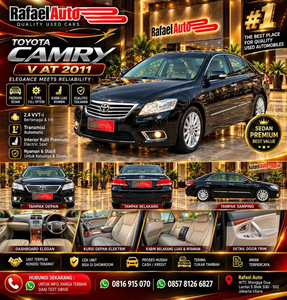 [Tdp 10jt]TOYOTA CAMRY V 2.4 2011