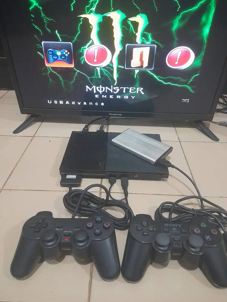 Ps 2 Slim Matrix game Hardisk externnall