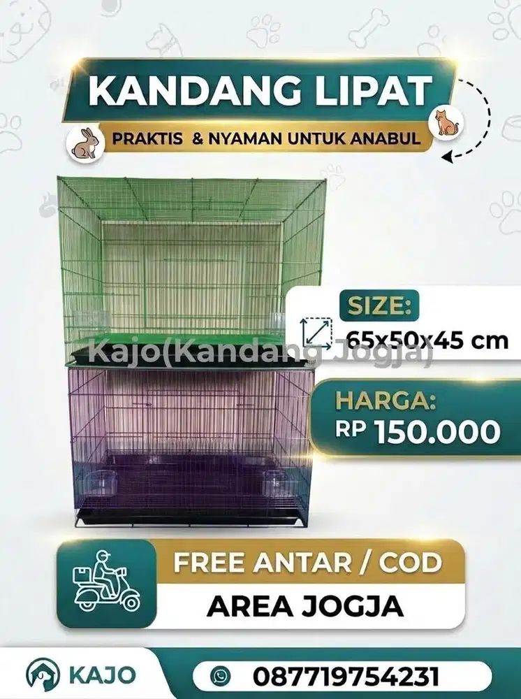 Kandang Lipat Murah Kucing