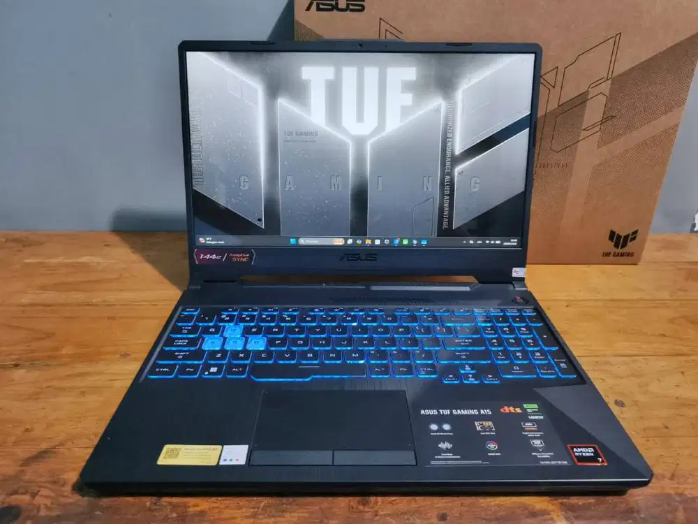 TUF FA506NCQ Ryzen 7 170 8/512GB RTX 3050 4GB Garansi Agustus 2028