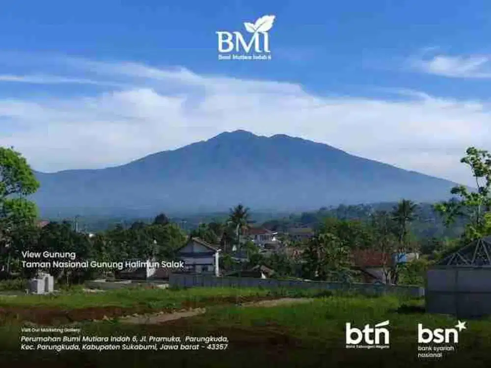 Dijual Rumah Subsidi dekat Exit Tol Parungkuda