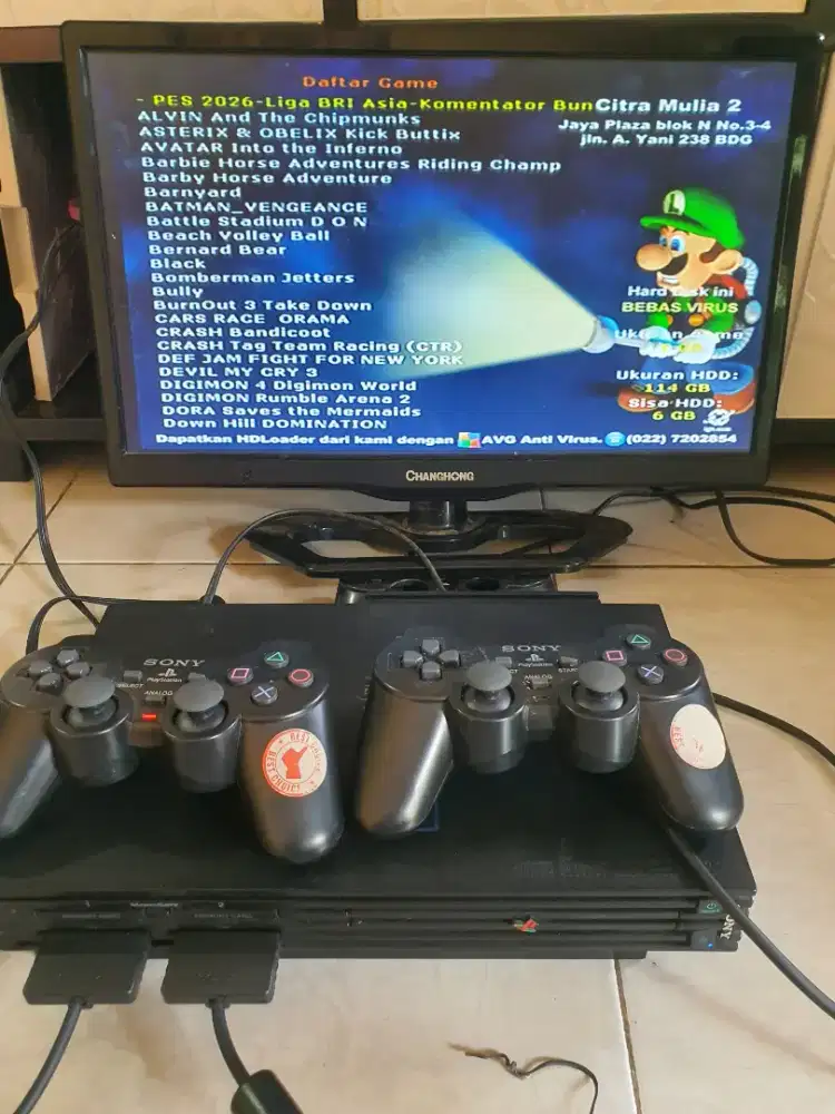Ps2 Fat N A hardisk dalam