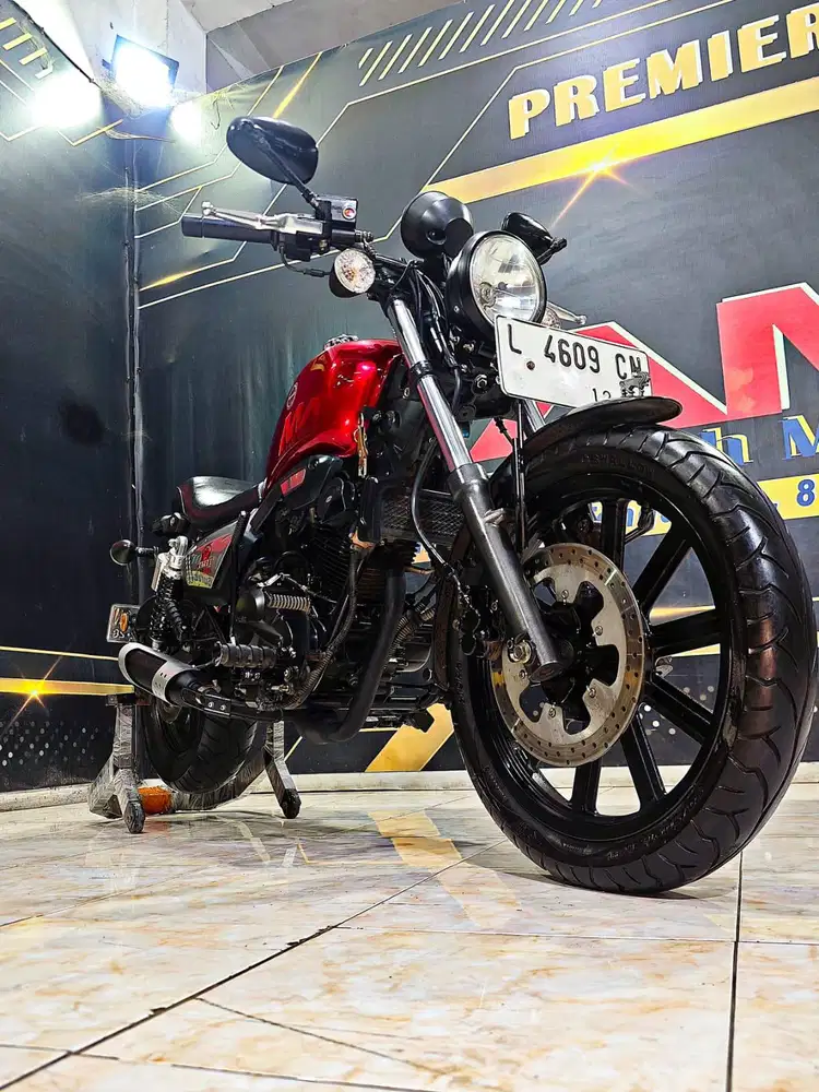 Beneli Evo 200cc Red Metalic Mewah Th 2018. Anugerah Motor Rungkut