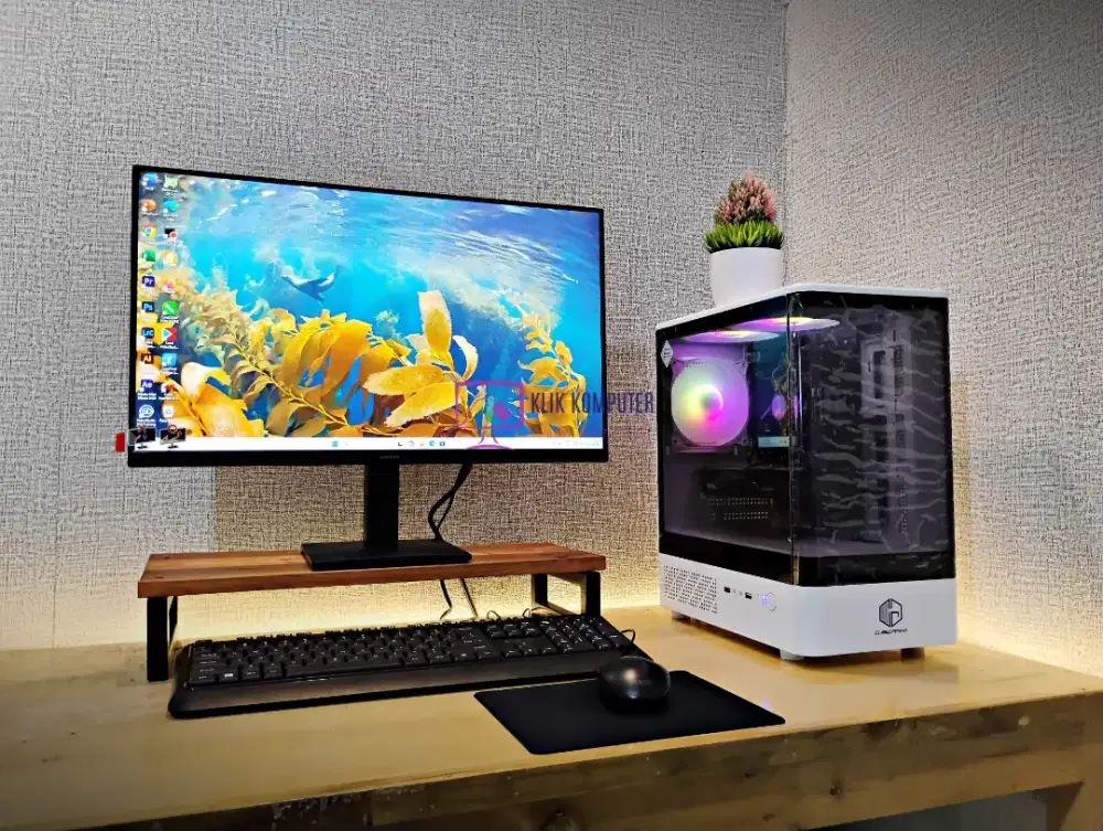 PC Gaming Editing dan Live Hemat Siap Pakai