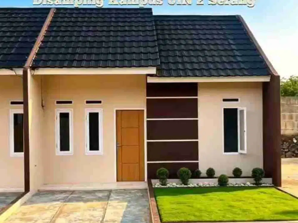 rumah subsidi promo 500rb , samping kampus uin Serang banten