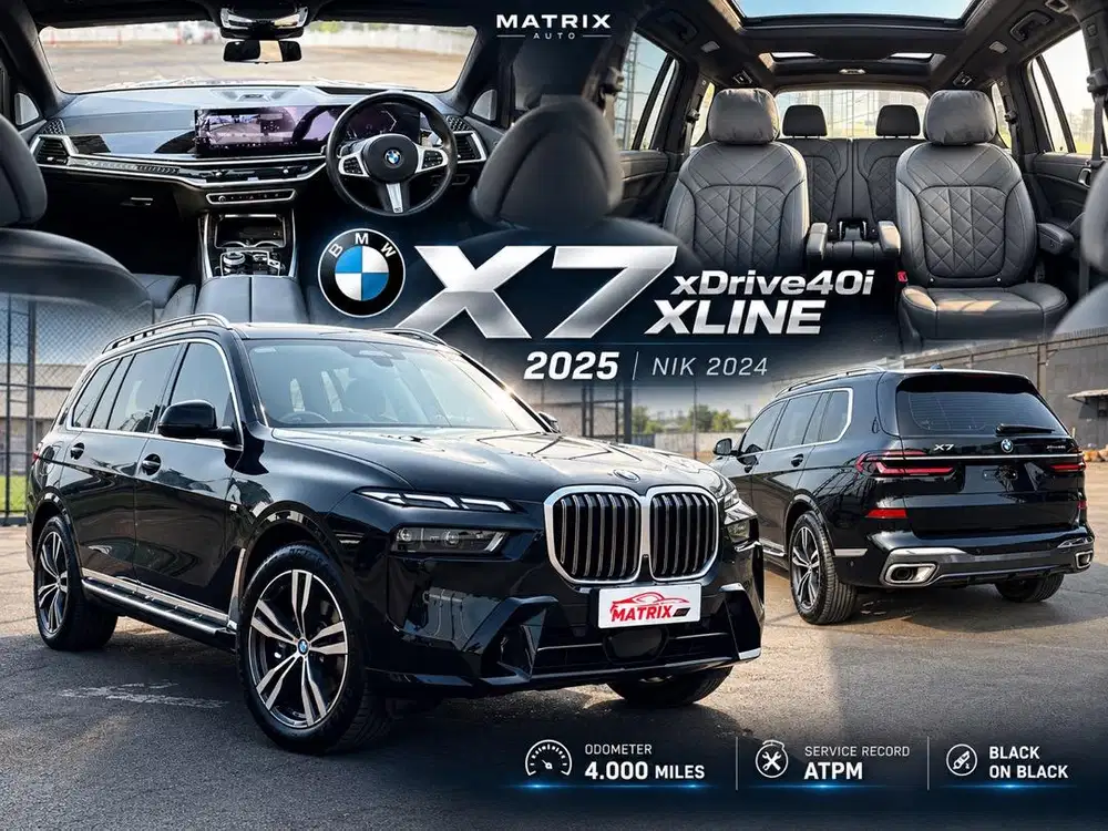 2024[4RB MILES] BMW X7 xDrive40i x line ! BMW X7 ! LOW KM ANTIK