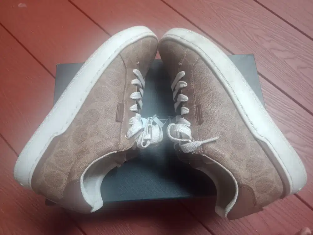 Sepatu coach lowline Coate original asli size 36.5