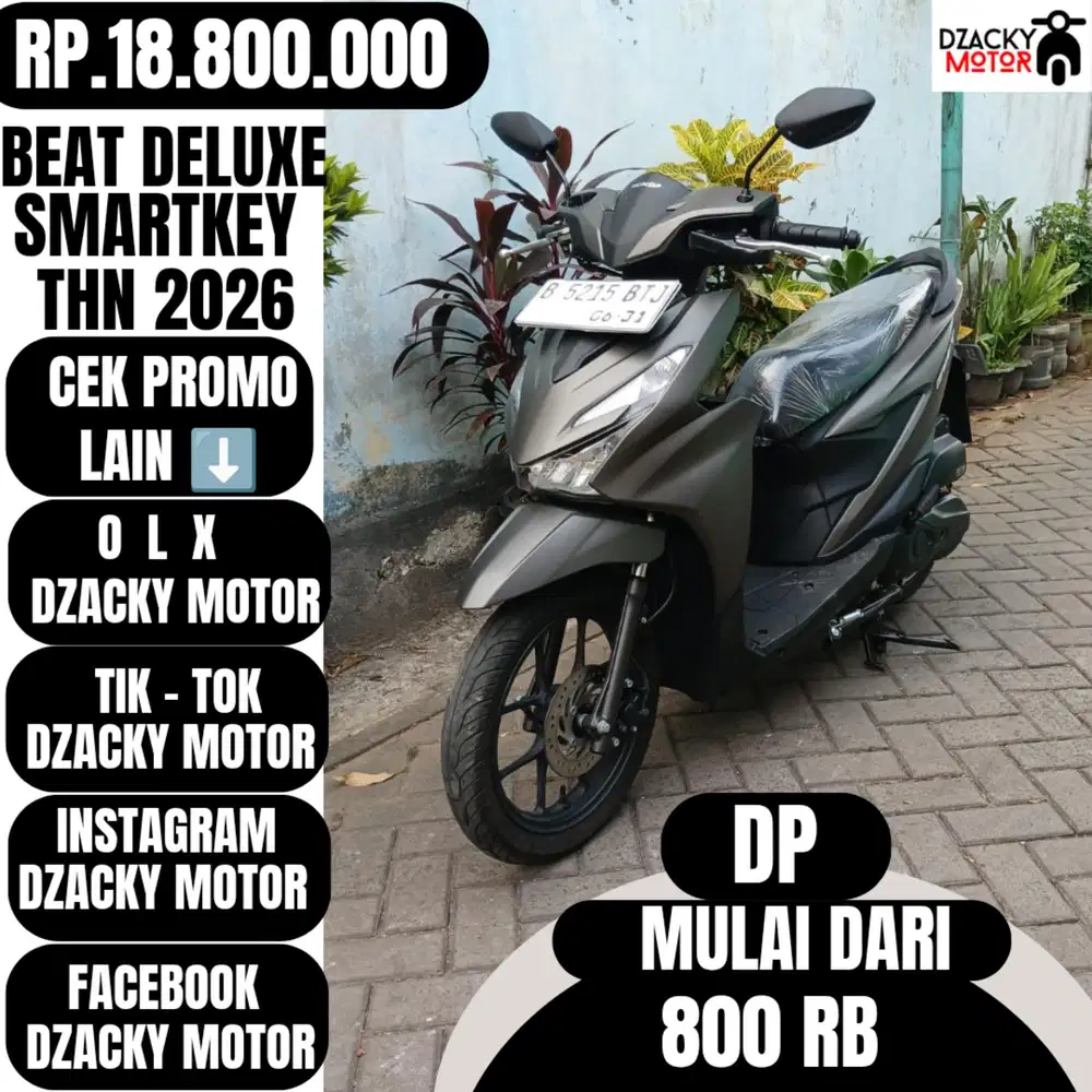 BEAT DELUXE SMARTKEY 2026 SECOND LIKE NEW