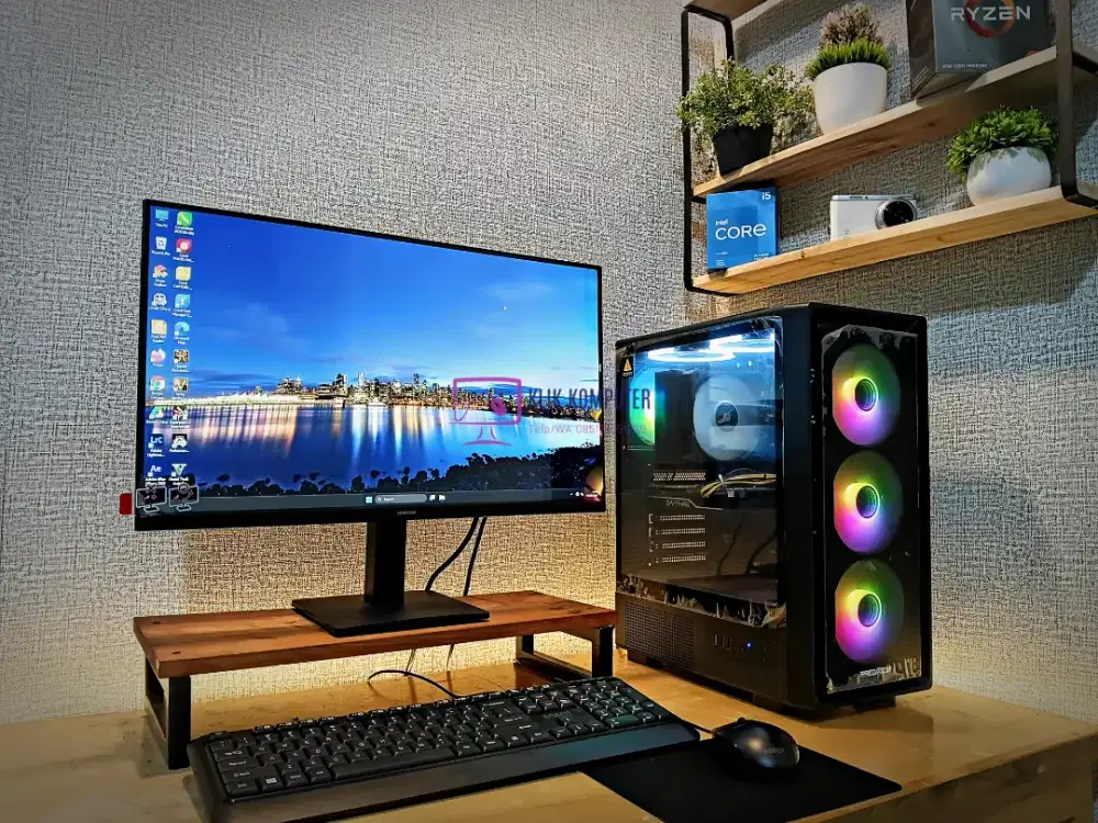 PC Lengkap Intel Hemat Siap Pakai