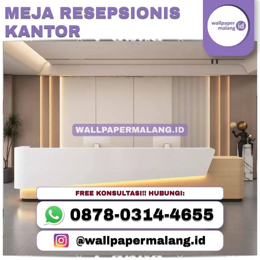 MEJA RESEPSIONIS KANTOR