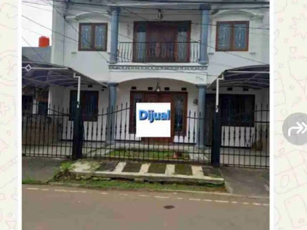 Dijual rumah keamanan 24 jam Duren Sawit Jakarta timur