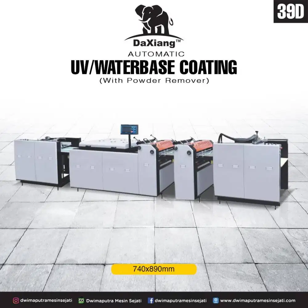 Automatic UV/Waterbase Coating Machine