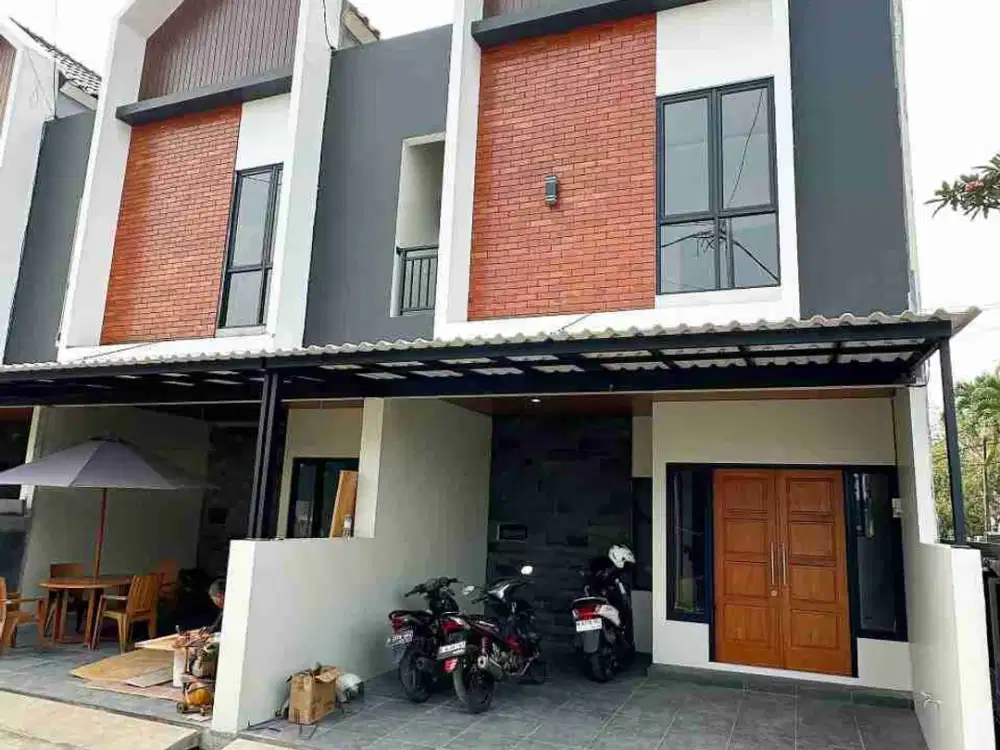 Jual Rumah Baru Di Bambu Apus Jakarta Timur Akses Jalan 2 Mobil, Cluster