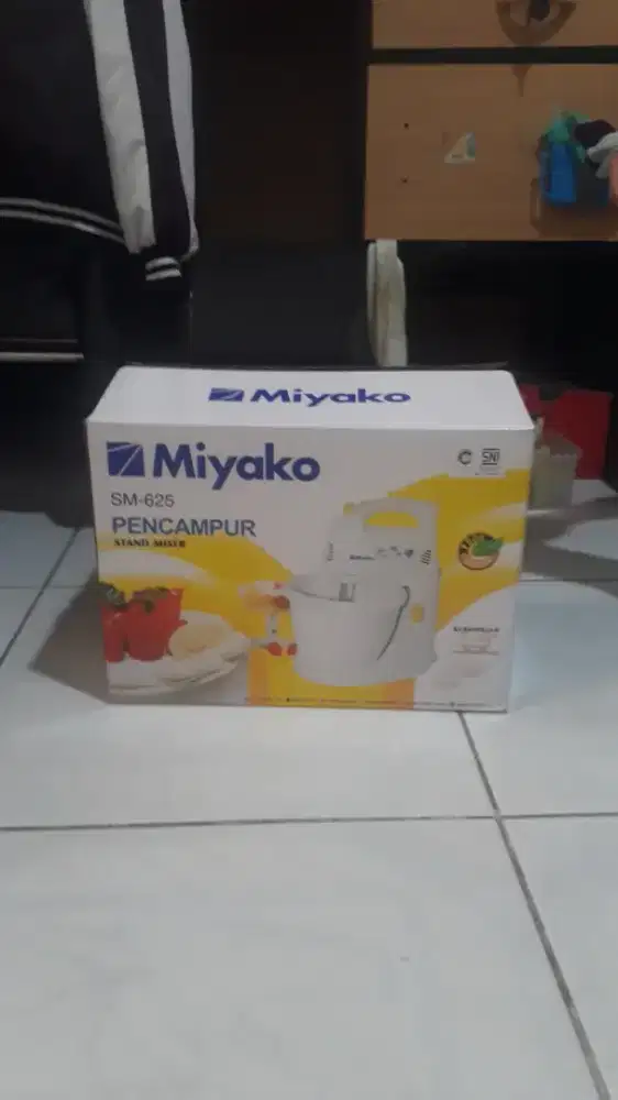 Miyako SM-625 pencampur stand mixer
