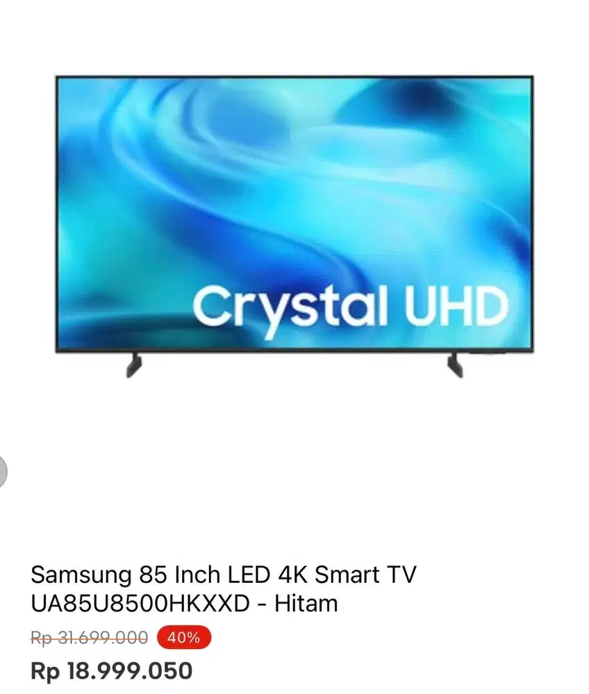 TV SAMSUNG SMART TV 85inci