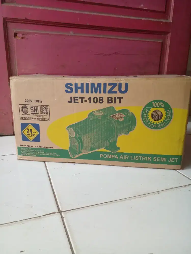 Pompa Air Semi Jet Pump Shimizu 108 BIT