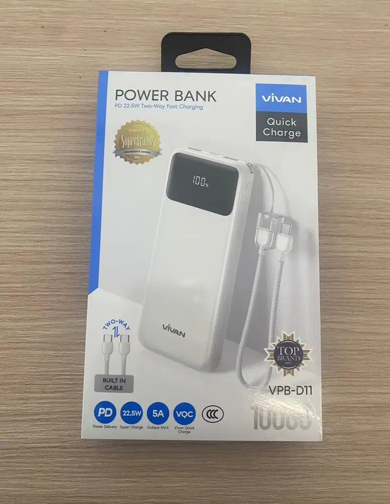 powerbank vivan d11