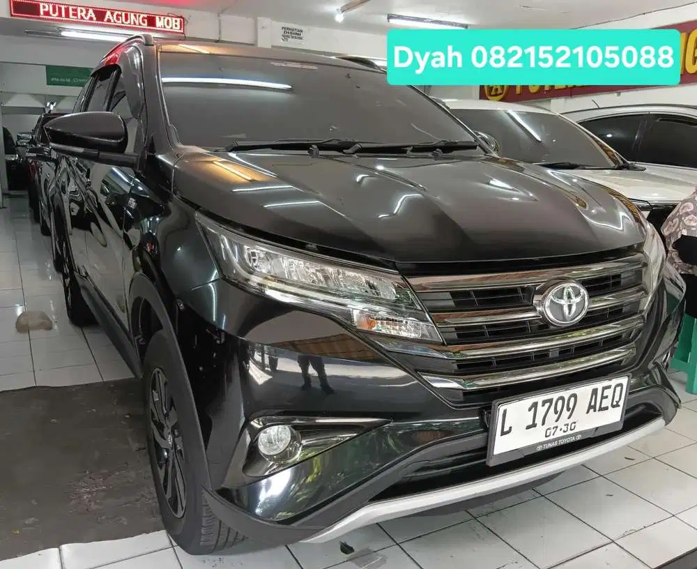 Toyota Rush G automatic Hitam Siap Pakai