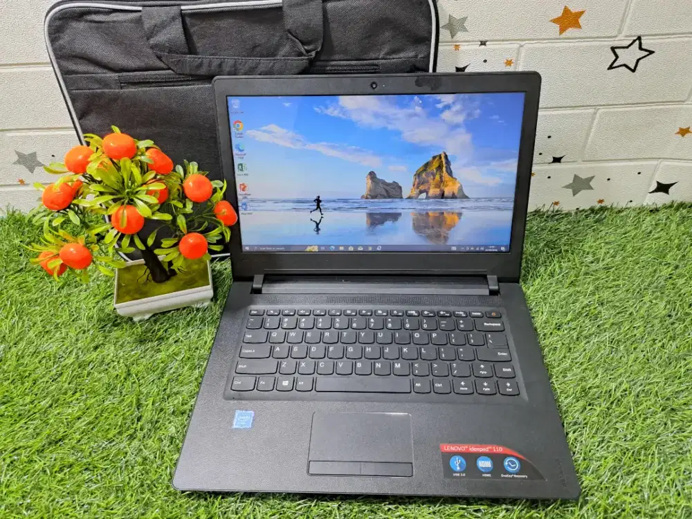 Jual cepat laptop Lenovo Ideapad 10 slim siap pakai