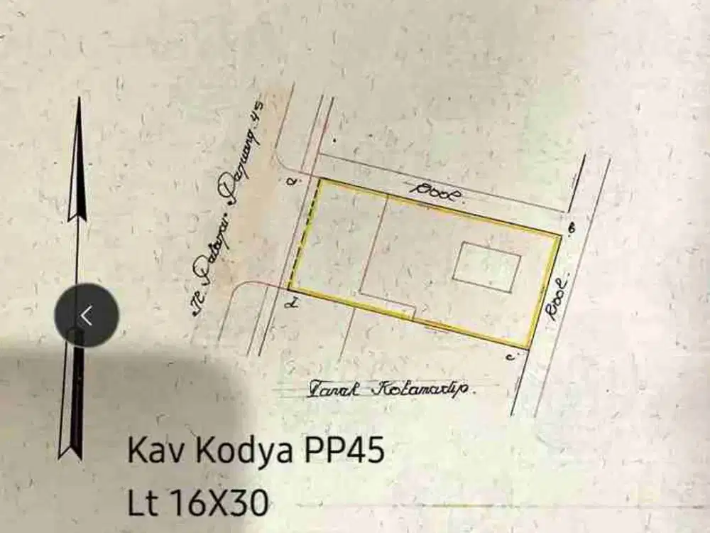 Kavling Pusat kota Mainroad Lingkar