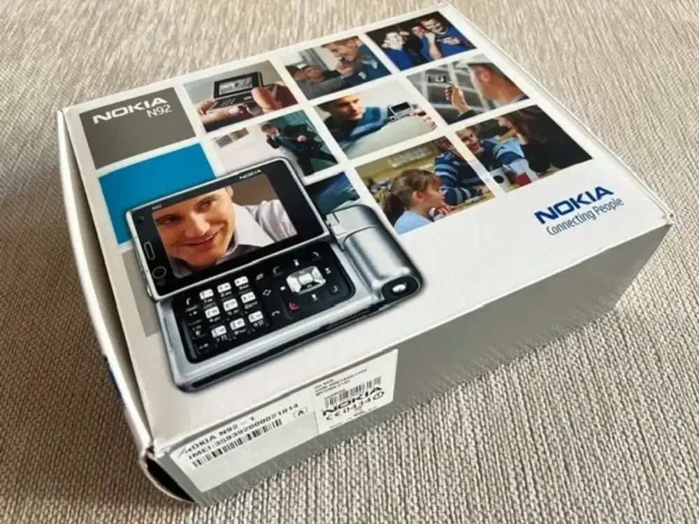 Nokia N92 Silver Made In Finland