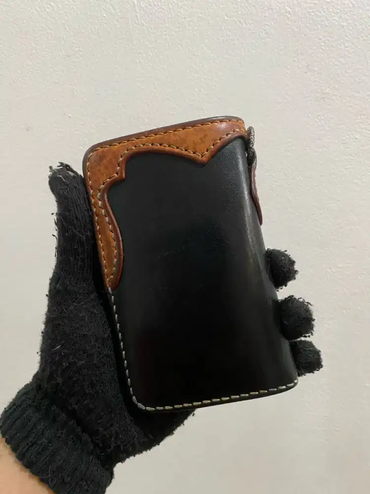 Dompet the flat head fw 70 black original termurah rare medium net pr